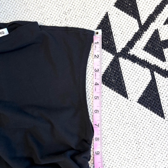 Rumored Minimalist Sleeveless Mini Dress in Black XS - Picture 8 of 12